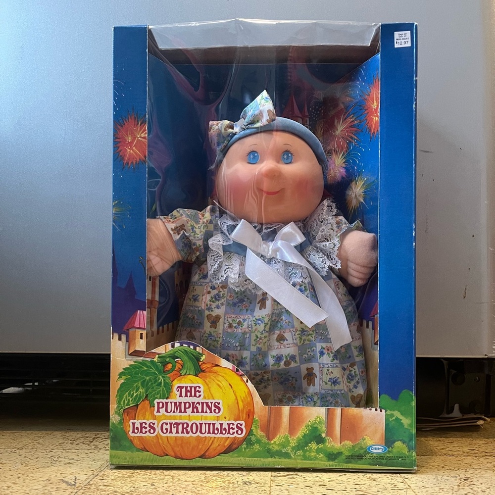 THE PUMPKINS DOLL 1990 (CLONE of CABBAGE PATCH DOLLS, BOOTLEG)! BRAND New in Box